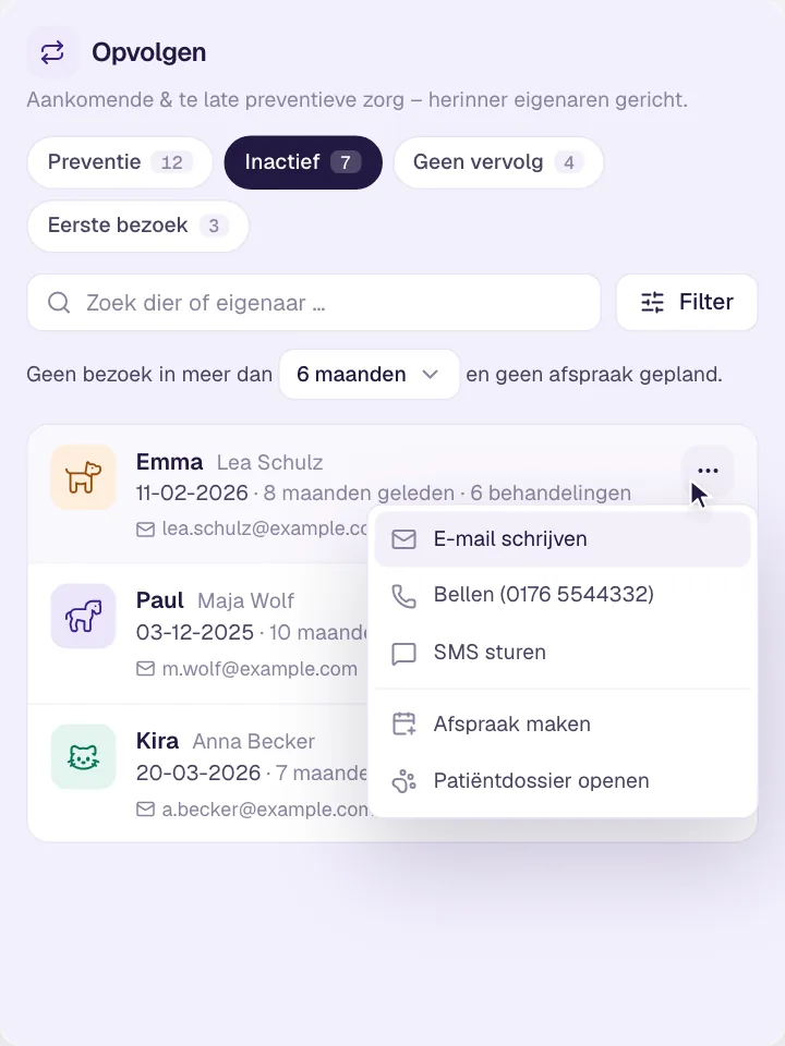 Opvolgen