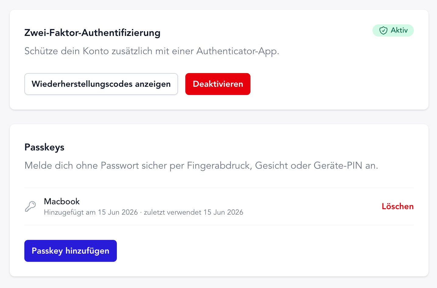 Bescherm je TheraTap-account beter – met authenticator-app of wachtwoordloze passkey